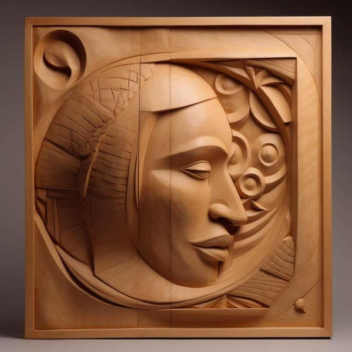 نموذج ثلاثي الأبعاد لآلة CNC 3D Art 